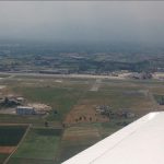 Panic as tyre bursts on Turin flight