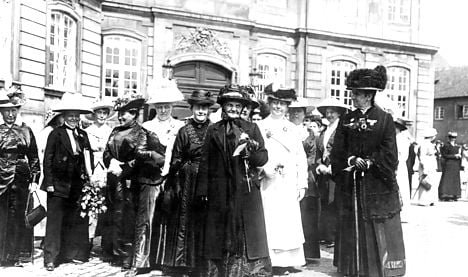 Denmark marks 100 years of women's rights