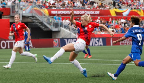 Norway trounce Thailand in World Cup opener