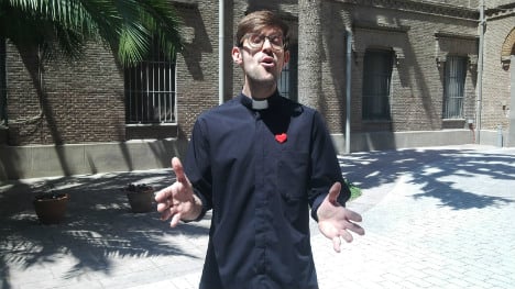 The priest singing his way to stardom in Spain