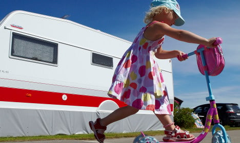 Record bookings boost at Swedish camp sites