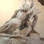 Vandals break finger off Florence statue