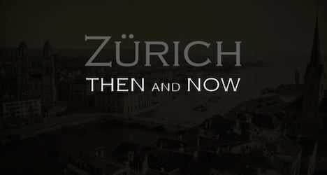 Expat's video shows Zurich before and now