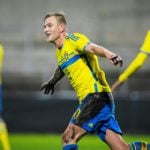 Swedish star’s kickabout with young fan goes viral