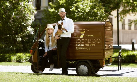 Sweden gets first food truck for posh dogs