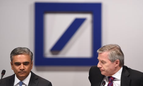 Deutsche Bank says co-CEOs are resigning