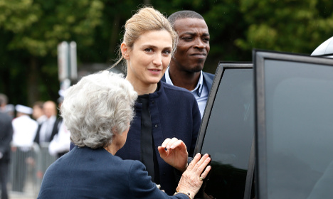 Actress morphs into France's new first lady