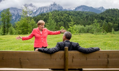 German media heaps G7 praise on Merkel