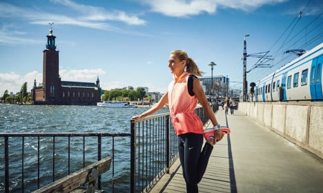 Marathon hero boost to Stockholm runners