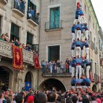 Marvel at the famous "marrecs de Salt" Castellers, or human tower builders, a tradition that continues to this day across Catalonia. Photo: levilo-Leandre/Flickr