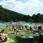 <b>Go swimming</b>: If you are not lucky enough to have a private pool don't worry as outdoor municipal pools can be found in towns and cities across Spain during the summer months. Even better for cooling off are natural pools like this one in Cercedilla, just north of Madrid. Photo: Tinnyaw/Flickr