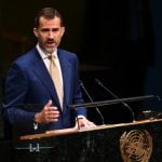 On September 24th, King Felipe addressed the 69th session of the United Nations General Assembly in New York. During his speech the monarch defended the unity of Spain, saying the country has "set up a state that protects the diversity of all its citizens and regions". Photo: Don Emmert/AFP