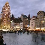 <b>Place Kleber, Strasbourg:</b> There's probably no better place to be in the run up to Christmas than Strasbourg's main square Place Kleber. It plays home to the city's world famous Christmas market as well as a giant Christmas tree. Having said that, the square, named after general Jean-Baptiste Kléber, born in Strasbourg in 1753, is beautiful all year round.Photo: AFP