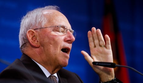 'Unusually tough' Greece talks ahead: Schäuble
