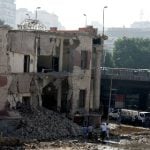 One dead in blast at Italian consulate in Cairo