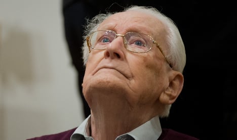 'Auschwitz bookkeeper' gets four years' jail