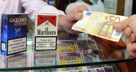 French tobacco sales rise for first time in years