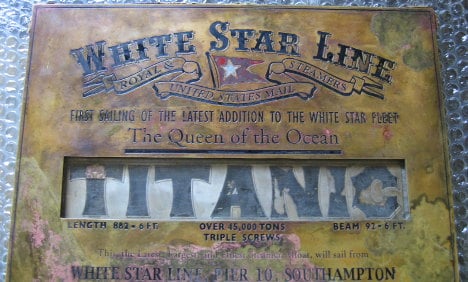 Lost 100-yr old Titanic relic resurfaces in Spain