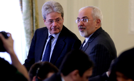 Nuclear deal 'positive' for Iranian people: Italy FM
