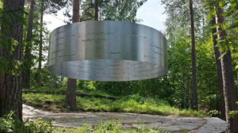 Utøya memorial has been completed