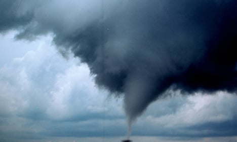 Rare tornadoes hit northern Sweden