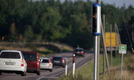 Angry Swede uses nest as fake speed camera