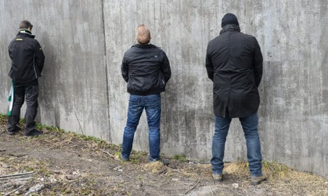 Sweden sees fall in public urination fines