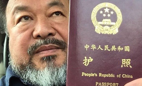 Chinese artist Ai Weiwei gets visa to Germany