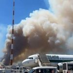Probe opens into fire near Rome airport