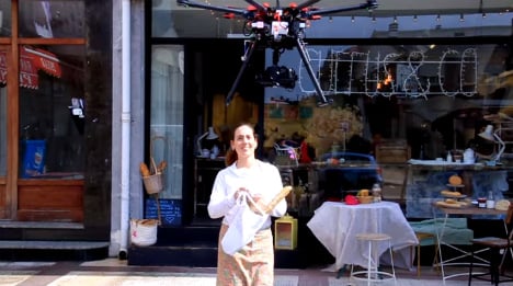 Bakery set to be world's first to deliver by drone