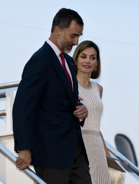 Spanish royals on first state visit to the Americas