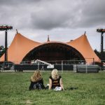 Roskilde Festival 2015: The lawn at Orange stage looked nice and lush early in the week but by the end it had been trampled into a mix of dust and cigarette butts.Photo: Bobby Anwar