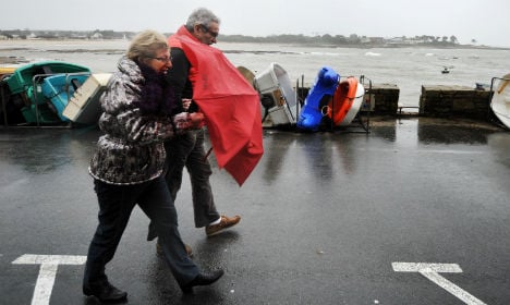 Brittany and Normandy remain on storm alert