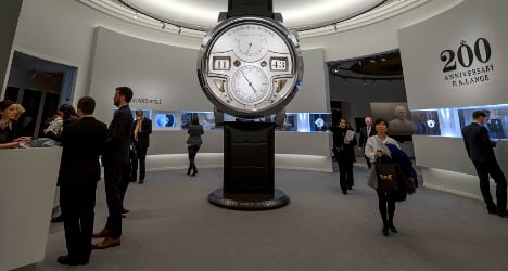 Swiss watchmakers jittery over China chaos