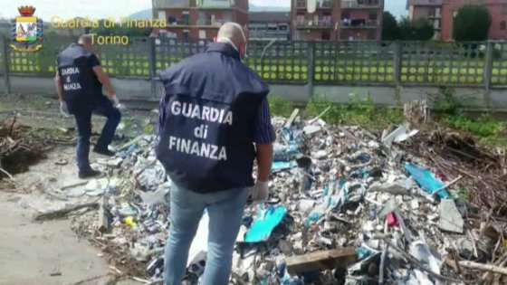 Illegal toxic waste dump found outside Turin