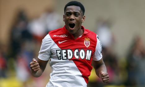 Monaco's Martial to 'sign contract with Man Utd'
