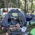 Two migrants injured in camping site attack
