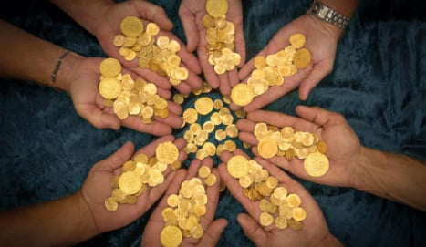Treasure hunters find $4.5m of Spanish gold from sunken galleon