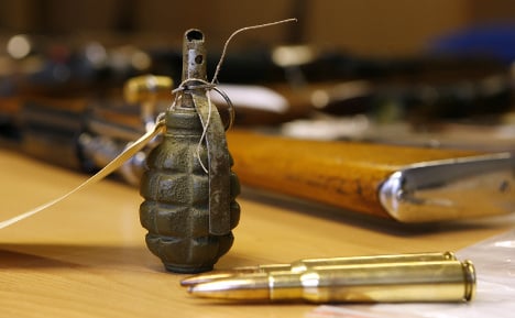 Hand grenade found in Bavarian rail station