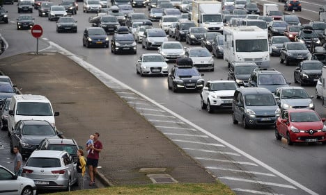 Weekend traffic chaos forecast for French roads