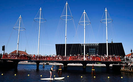 PHOTOS: Copenhagen’s Circle Bridge opens