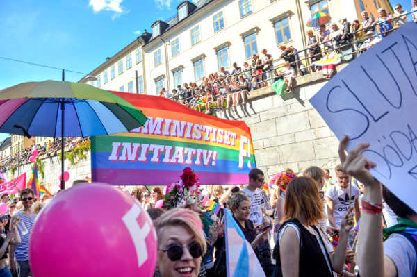 IN PICTURES: Tens of thousands join Pride Parades in Stockholm and Malmö