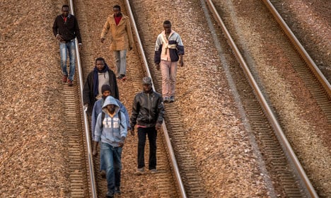 Refugee electrocuted at Channel Tunnel site
