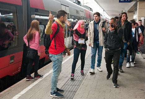 New spike in refugees entering Austria