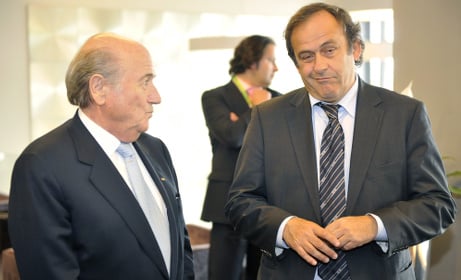 Fifa: Blatter a 'suspect' as Platini 'questioned'