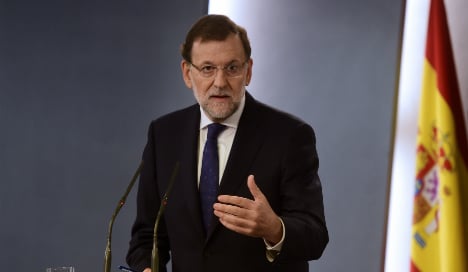 PM Rajoy rules out negotiating with Catalonia over independence split