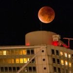 Swedes stay up to catch glimpse of supermoon
