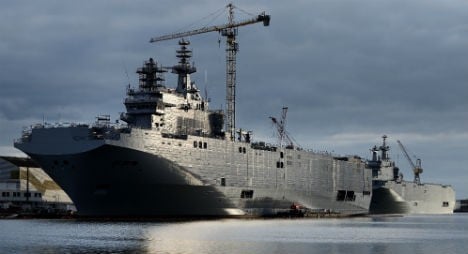 Egypt steps in to buy French Mistral warships