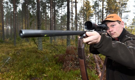 Sweden's annual elk hunt goes off with a bang