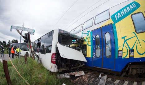 Driver ‘froze’ as train hurtled towards bus